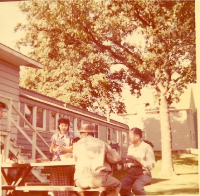 Chinese Heritage Foundation, Leonard James Collection, James family w/Manitoba